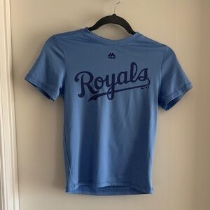 Majestic Light Blue Royals Tee